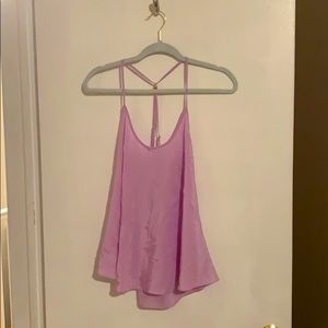 Lilly Pulitzer Purple Silk Blouse